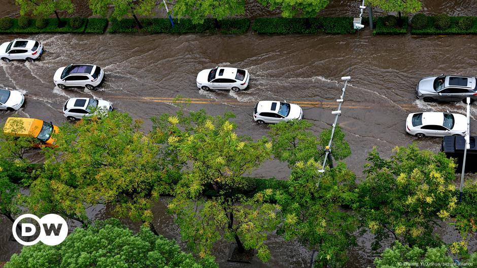 China's Shanghai hit by second major typhoon in a week