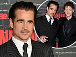 Colin Farrell, 48, hits the red carpet with his rarely seen son Henry, 14, at the New York premiere of The Penguin