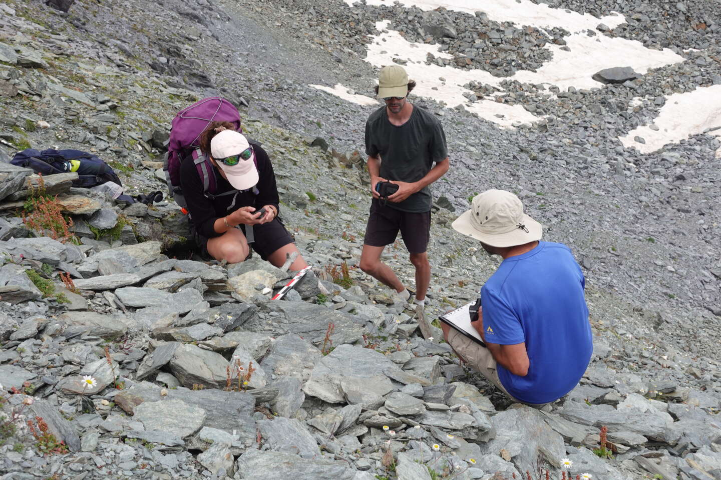 Dans les Alpes, les archéologues à la recherche des vestiges libérés par la fonte des glaces