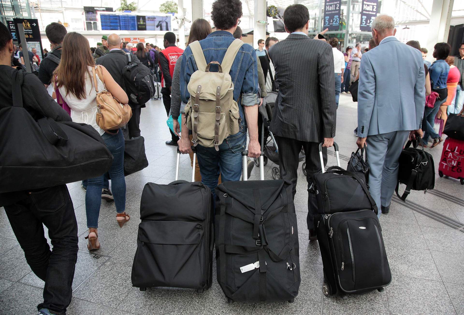 Dans les TGV: Vous risquez désormais une amende au-delà de trois bagages