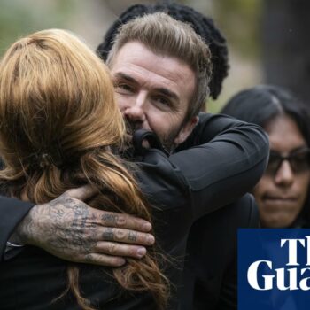 David Beckham joins mourners at Sven-Göran Eriksson’s funeral in Sweden