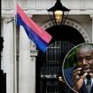 David Lammy is accused of wasting taxpayers money on 'woke virtue-signalling' - after bisexual pride flag is hung outside Foreign Office