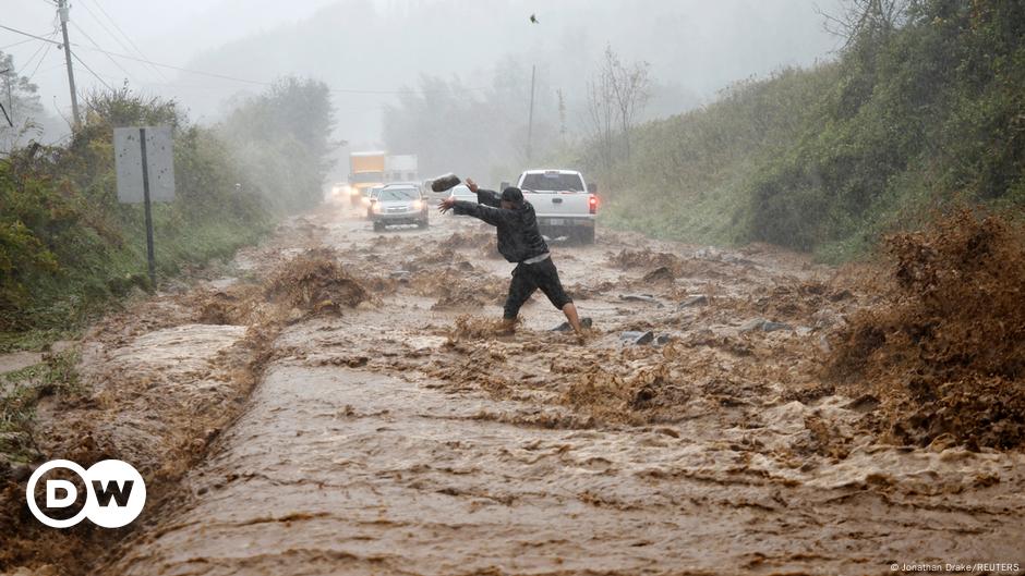 Deadly Tropical Storm Helene triggers floods, power outages