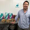 Deliveroo boss sells £15m of shares: Founder Will Shu who STILL delivers meals himself and just eats food from his own app cashes in after delivery firm made first profit