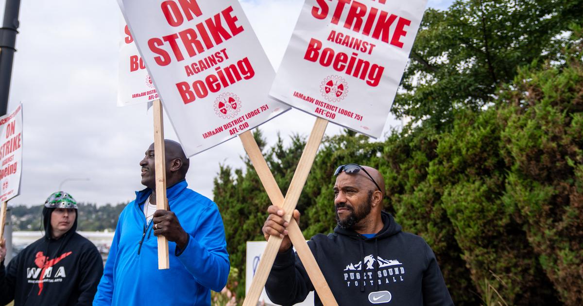 Deux usines de Boeing touchées par une grève, une première depuis seize ans