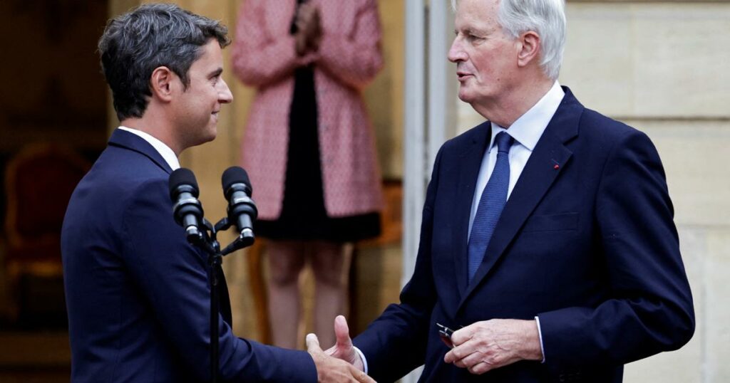 Devant les troupes macronistes, Michel Barnier promet «un nouveau gouvernement, pas un remaniement»