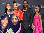 Diddy's daughters 'being looked after by their late mother Kim Porter's friend' - as rapper remains in jail amid federal sex trafficking case