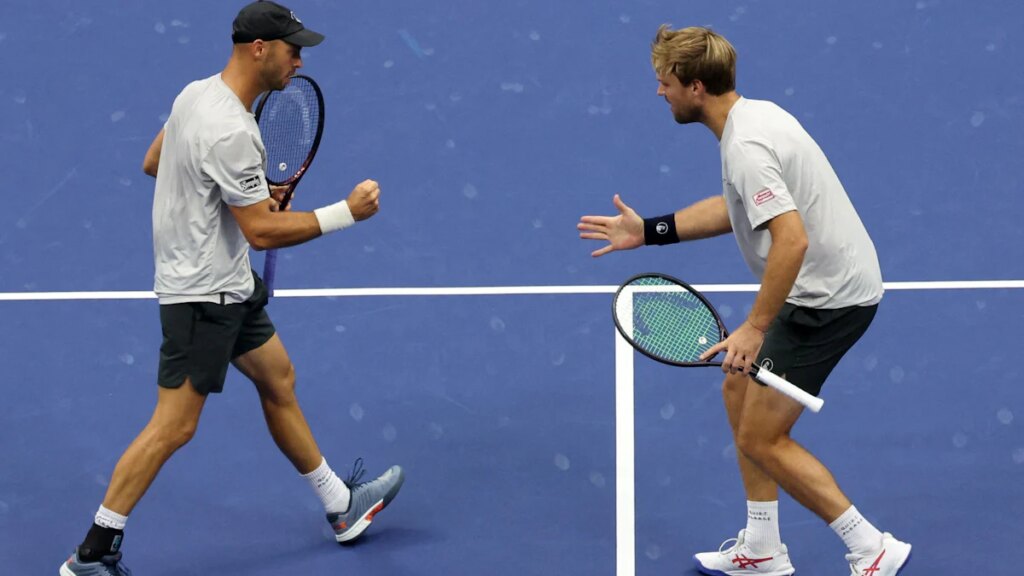 Doppel bei den US Open: Erst im Finale knapp besiegt