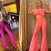 EDEN CONFIDENTIAL: Ellie Goulding and Carrie Johnson get funky at 50th anniversary celebrations for JCB billionaire Lord Anthony Bamford and his wife Carole