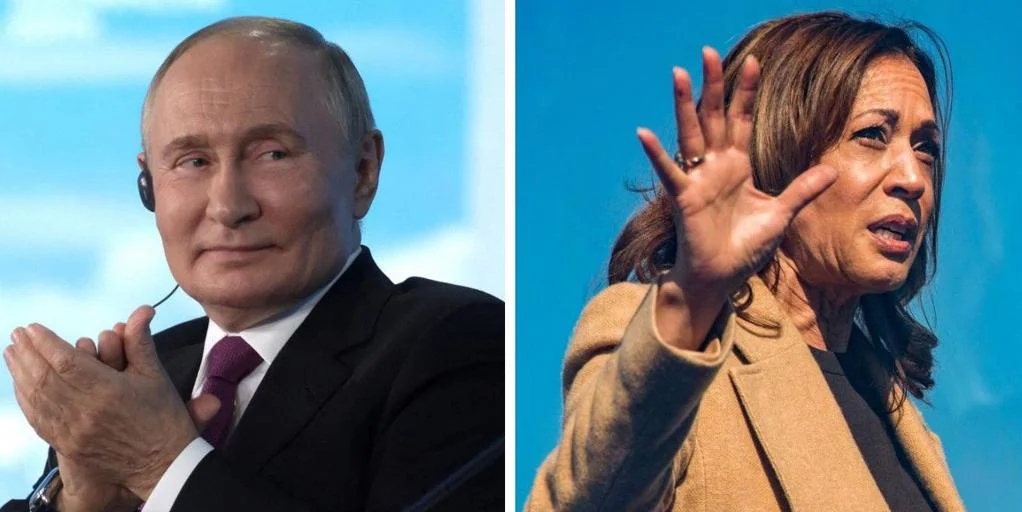 El 'irónico' apoyo de Putin a Kamala Harris: «Se ríe de forma tan contagiosa que demuestra que todo está bien con ella»