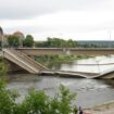 En Allemagne: Effondrement partiel d'un pont à Dresde