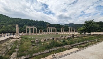 En Grèce, la restauration du palais du père d'Alexandre le Grand amorce une diversification du tourisme