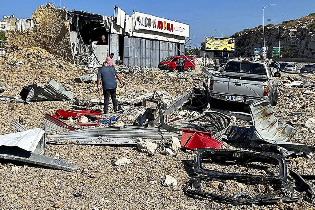 En Maaysara, la aldea libanesa aplastada por Israel: "¡Toda la familia sigue dentro!"