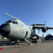 En photos: L'armée luxembourgeoise dévoile son A400M au Findel