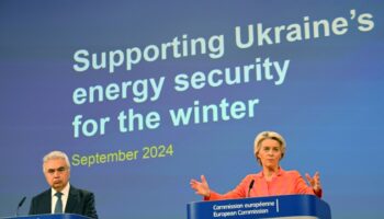 Energie: L'Europe va aider l'Ukraine à maintenir "la lumière allumée" cet hiver