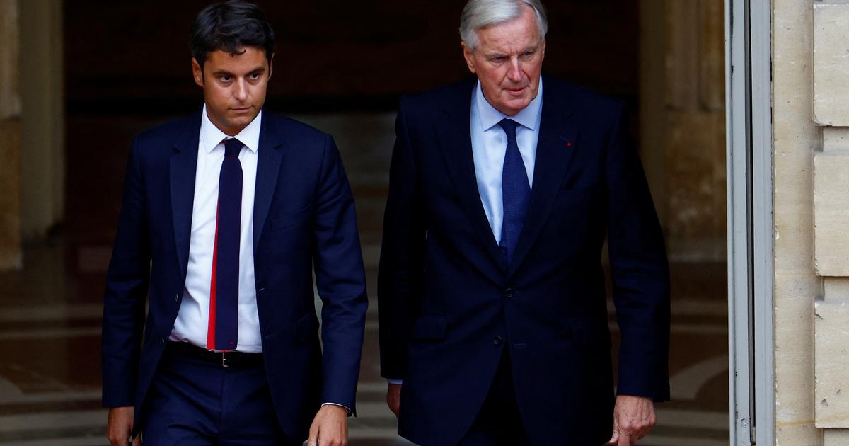 Entre Michel Barnier et Gabriel Attal, l’esquisse d’une joute à fleurets mouchetés