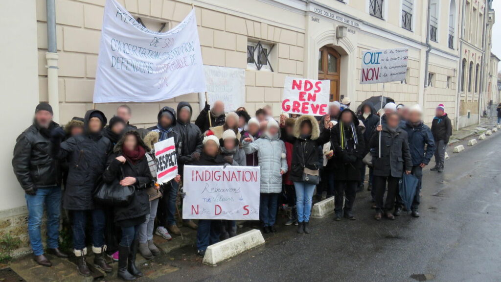 Evry : le collège-lycée Notre-Dame-de-Sion paralysé par une grève