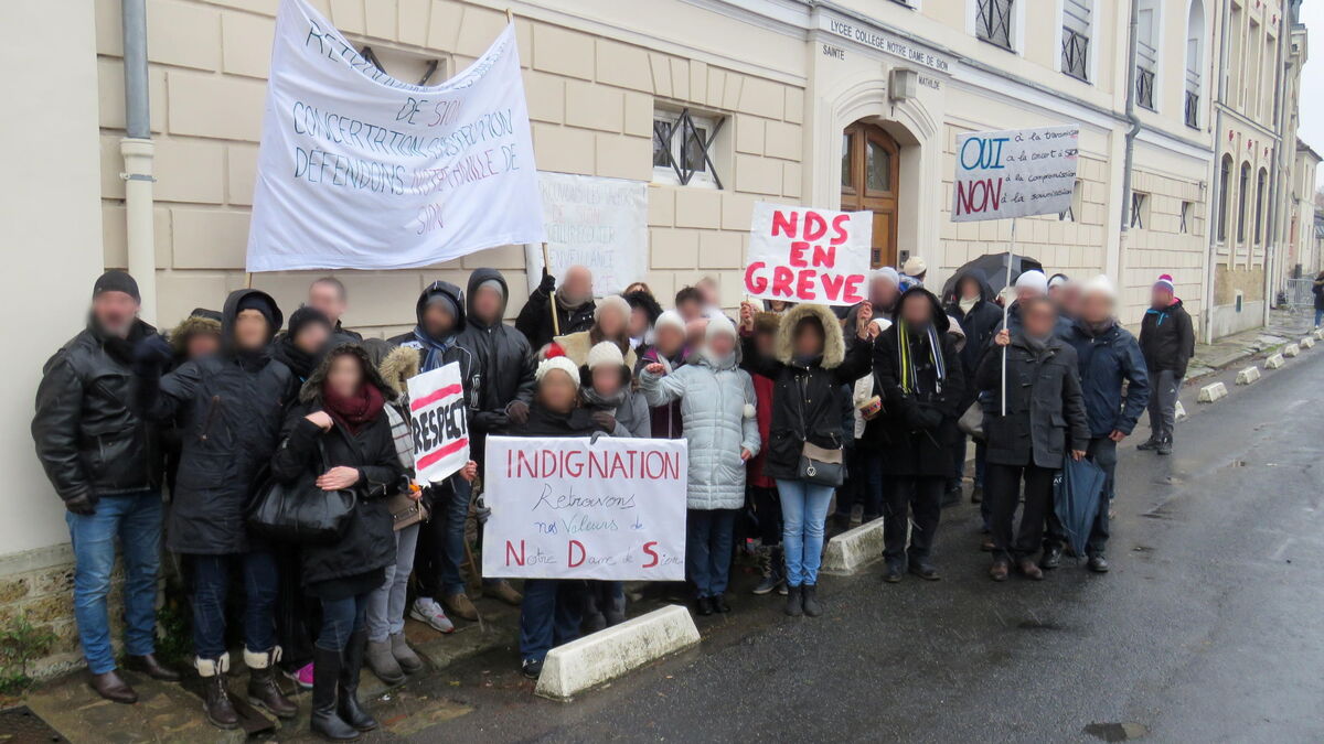 Evry : le collège-lycée Notre-Dame-de-Sion paralysé par une grève