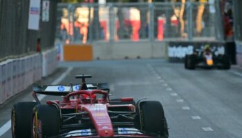 F1: Leclerc le plus rapide d'une 2e séance d'essais très serrée en Azerbaïdjan