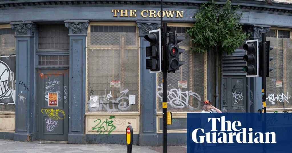 Fifty pubs a month shut in first half of year in England and Wales, figures show