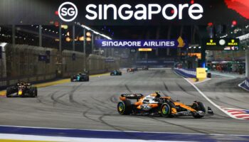 Formule 1 : Norris écrase le Grand Prix de Singapour, Verstappen 2e