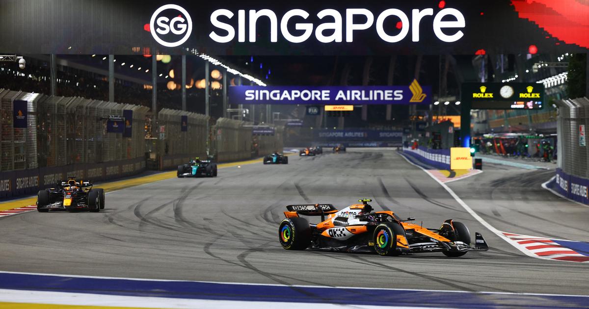 Formule 1 : Norris écrase le Grand Prix de Singapour, Verstappen 2e