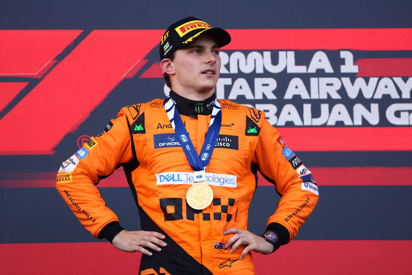 Formule 1 : Oscar Piastri remporte le Grand Prix d’Azerbaïdjan, et relance le duel entre McLaren et Red Bull