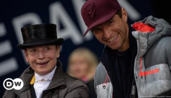 Germany: Olympic champion Werth rides Müller's horse