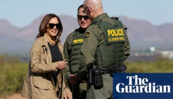 Harris accuses Trump of playing ‘political games’ during US border visit