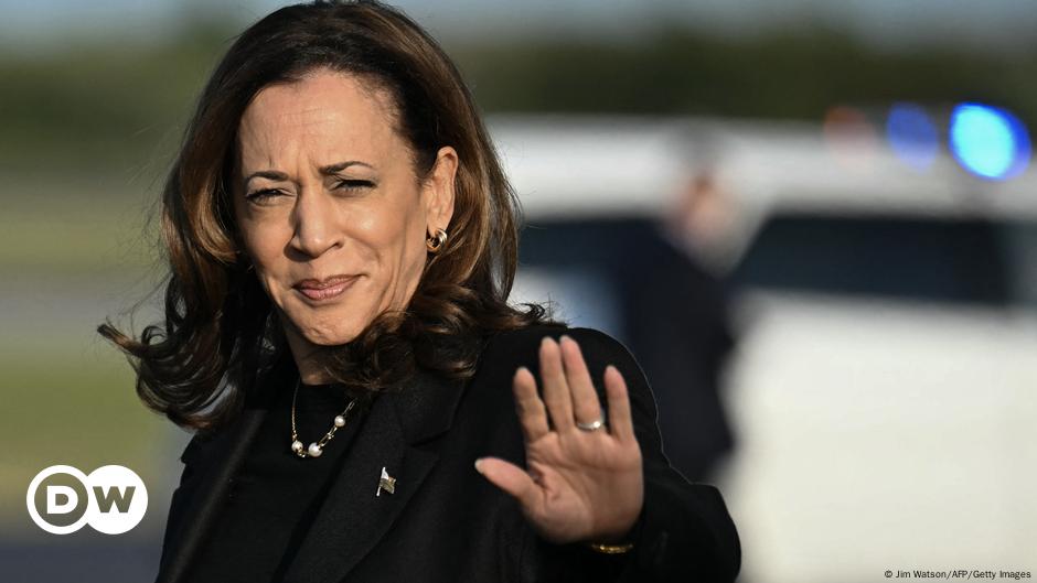 Harris lands in Philadelphia ahead of debate against Trump