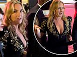 Hilarious moment Kate Winslet can't contain her giggles as she's heckled by a fan who showered her with compliments at London premiere of her new film Lee