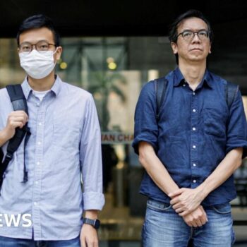 Hong Kong jails two journalists for sedition