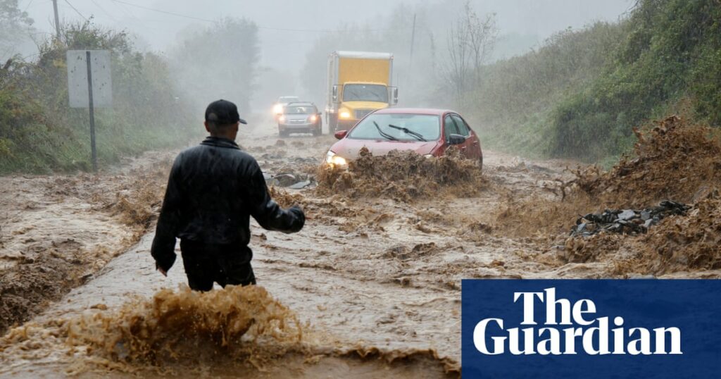 Hurricane Helene: dozens dead as storm pummels south-eastern US