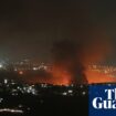 Israel strikes targets in Lebanon as Hezbollah launches deepest rocket attacks since start of Gaza war