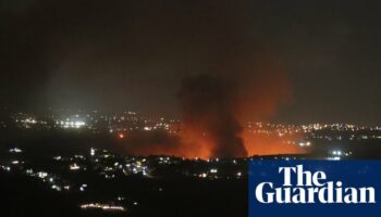 Israel strikes targets in Lebanon as Hezbollah launches deepest rocket attacks since start of Gaza war