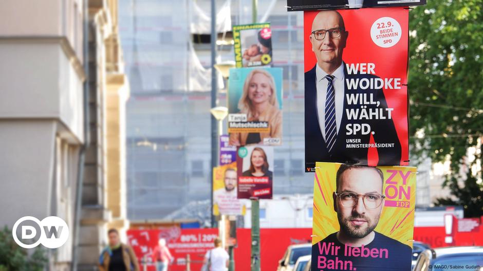 JUST IN — Social Democrats projected to finish just ahead of far-right AfD in close Brandenburg state election