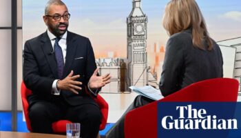 James Cleverly does not rule out taking donations from Frank Hester