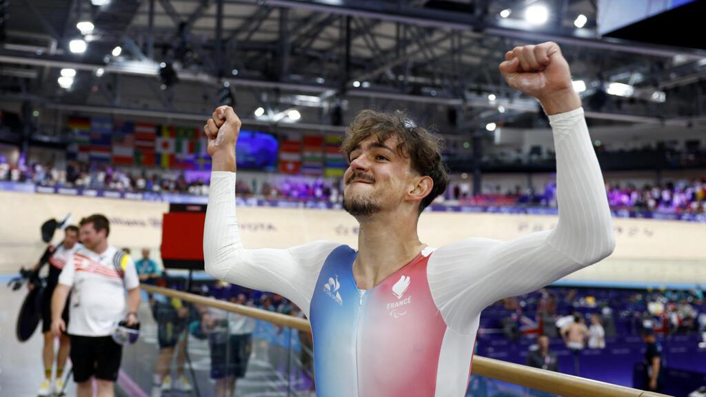 Jeux paralympiques : Alexandre Léauté remporte le contre-la-montre, sa 3e médaille à Paris