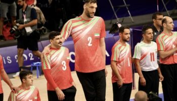 Jeux paralympiques : Morteza Mehrzad, le "géant" pilier du volley-ball assis iranien