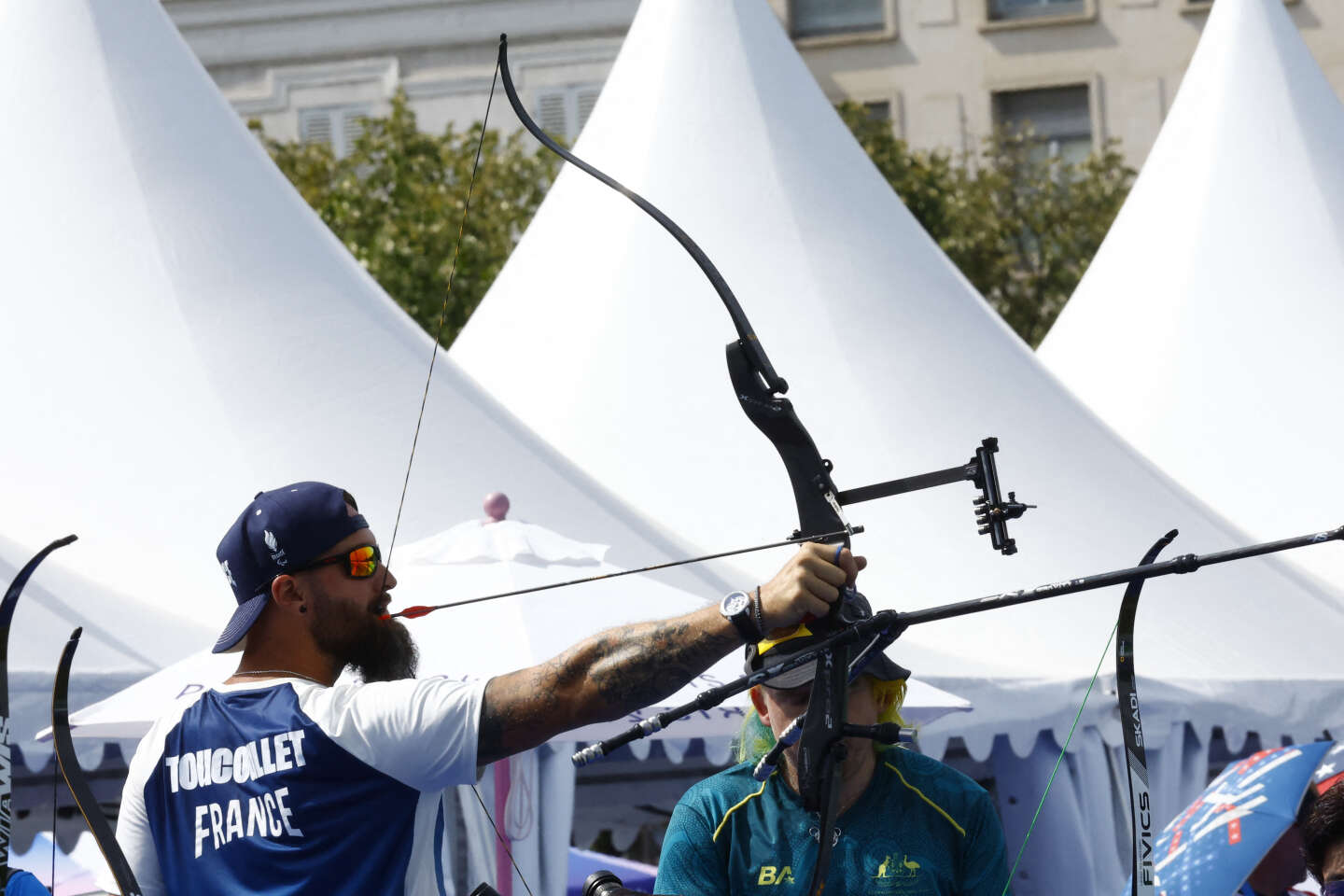 Jeux paralympiques : en tir à l’arc, Guillaume Toucoullet vise l’or avec la bouche