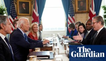 Joe Biden dismisses Russian threats during meeting with Keir Starmer