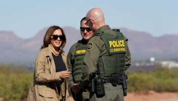 Kamala Harris: Balanceakt an der Grenze zu Mexiko