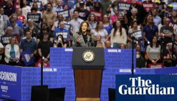 Kamala Harris attacks Trump over ‘immoral’ abortion bans at Wisconsin rally