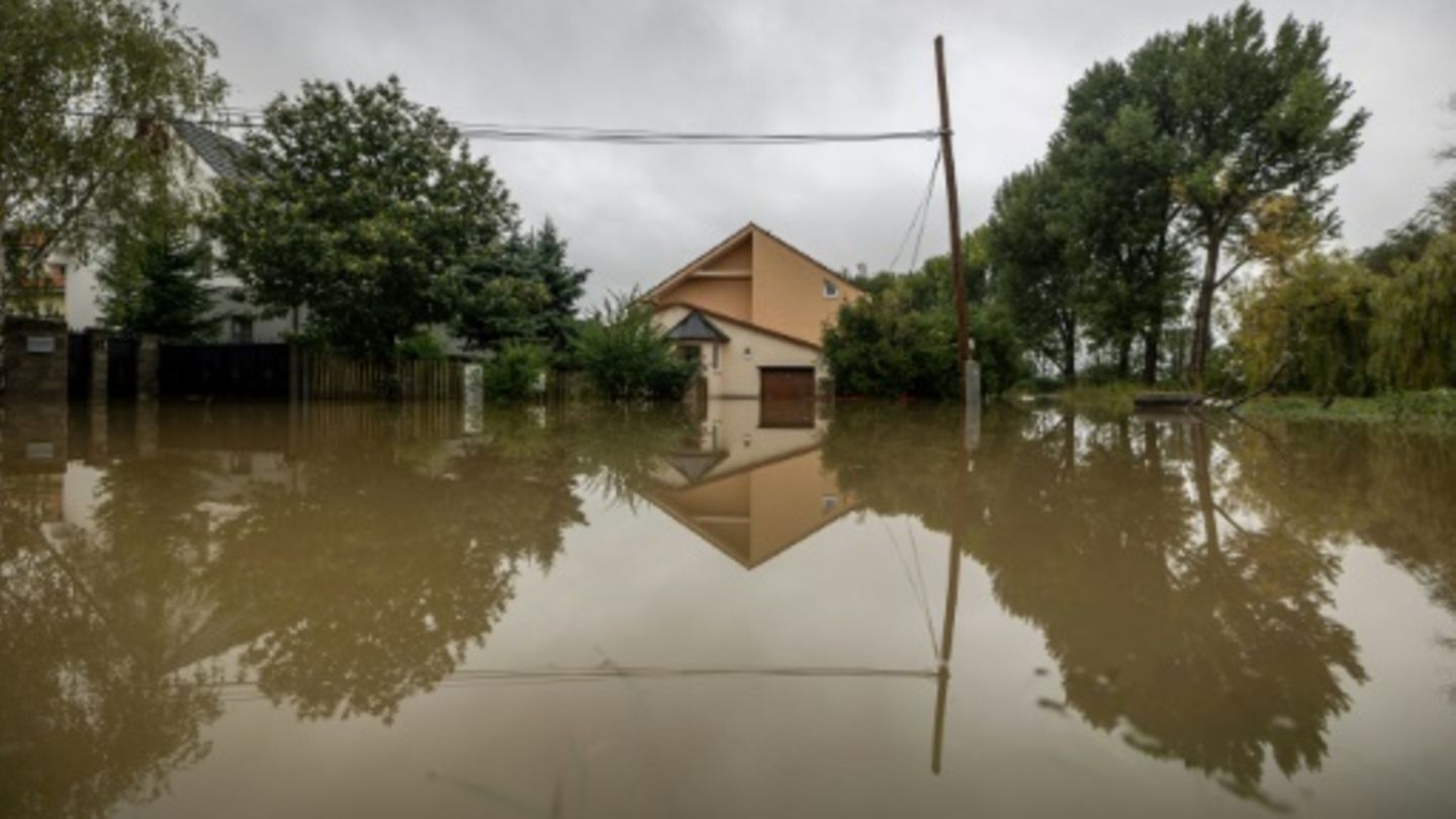 Überflutungen in der Slowakei