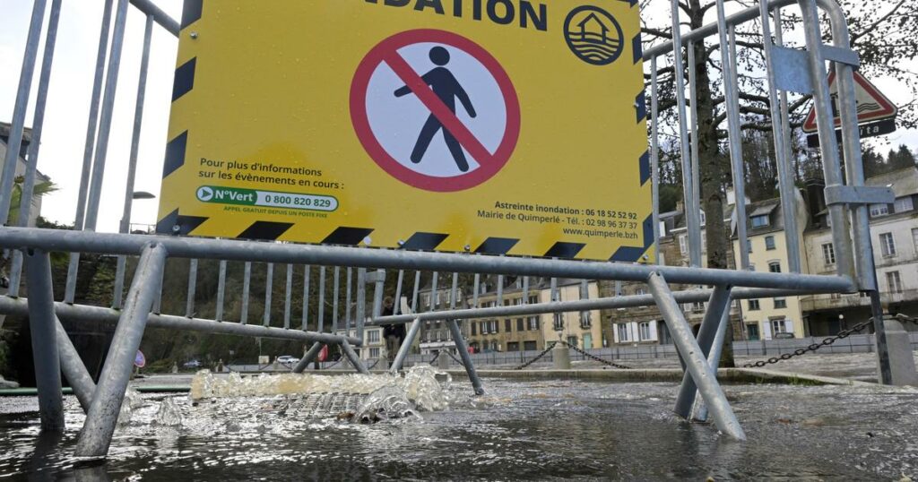 La dépression Aitor se déverse sur la France pour les prochaines 48 heures