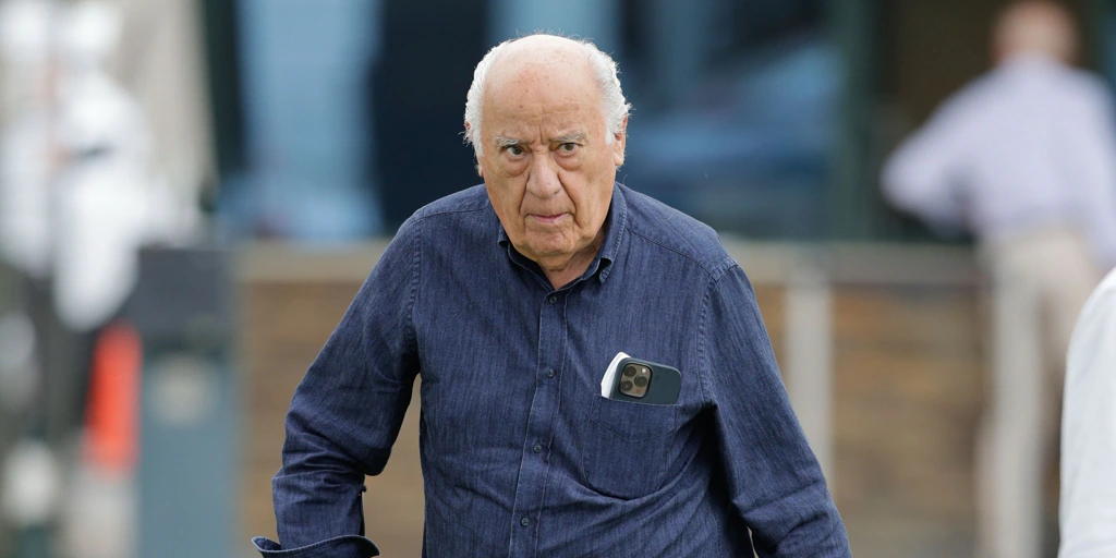 La participación de Amancio Ortega en Inditex crece en 23.700 millones en 2024