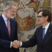 La sintonía de Illa y Felipe VI en su primer encuentro en Zarzuela: "Estoy muy contento"... "¡qué bien!"