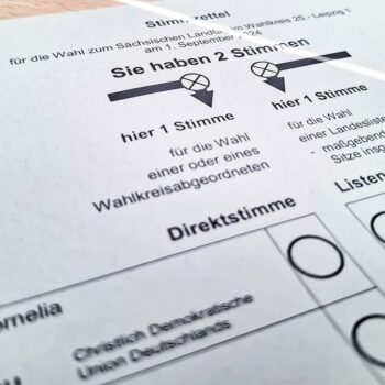 Landtagswahlen in Sachsen: Weitere manipulierte Stimmzettel in Sachsen gefunden