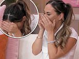 Lauryn Goodman breaks down in tears on Celebs Go Dating as she admits paternity scandal feels like 'going to war' while Kyle Walker and Annie Kilner attempt to repair relationship