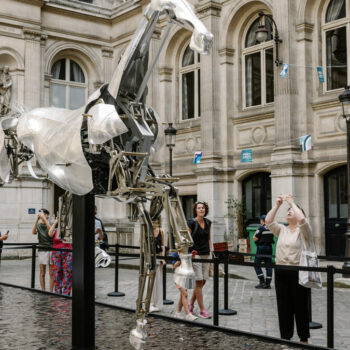 Le cheval mécanique des JO sera exposé au château de Versailles